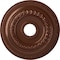 Ekena Millwork Oldham Ceiling Medallion (Fits Canopies up to 8 5/8"), 18"OD x 3 3/8"ID x 7/8"P, Copper Penny CM18OL1CPS - alternate 1